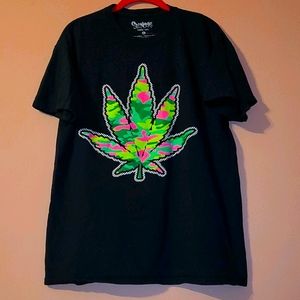 Weed leaf shirt